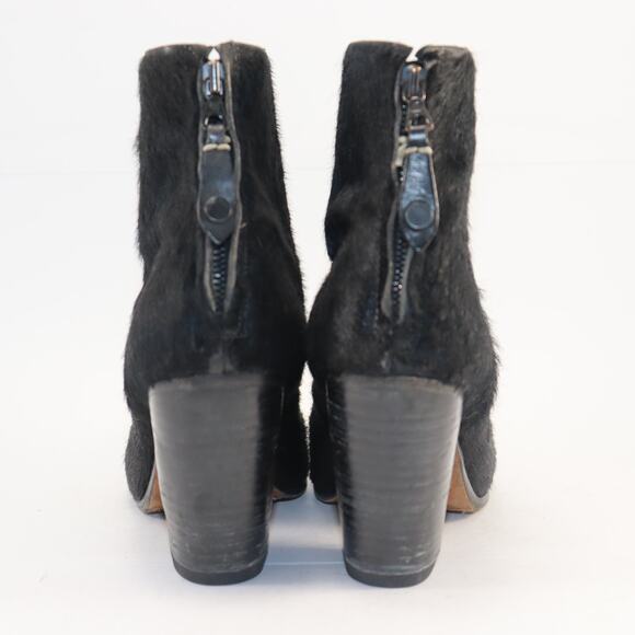 Rag & Bone Newbury Calf Hair Booties Size 9 - Picture 4 of 7